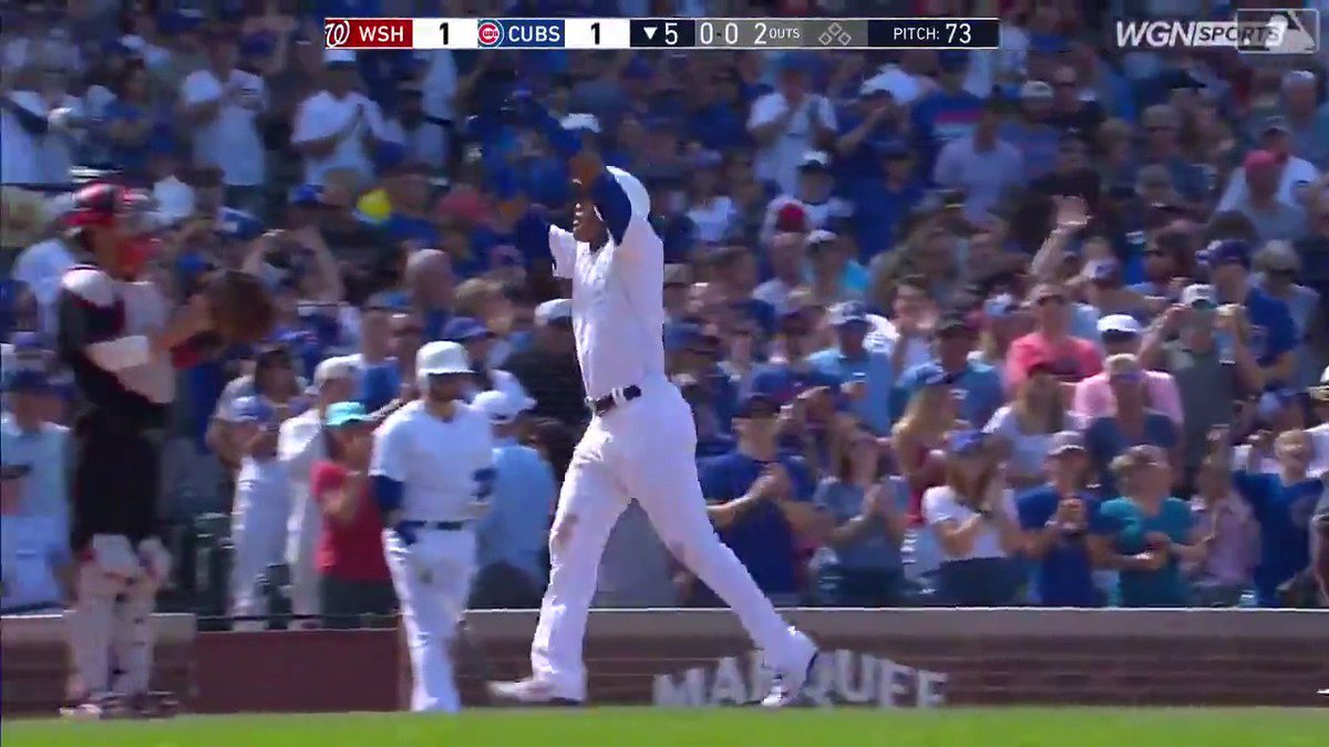RT @Cubs: Addison Russell's game-tying homer in the 5th: https://t.co/ckRjc4iRWQ