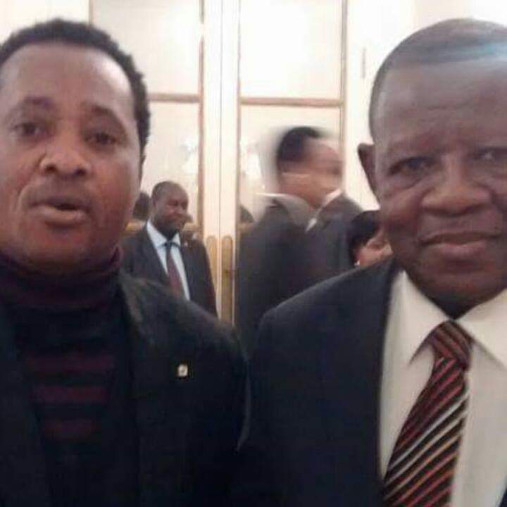 Lambert Mende
 parmi les ministres #RDC