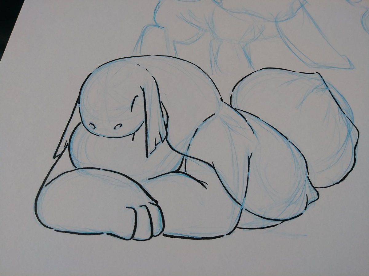 NellBellDoodle's tweet photo. Working on my myo slot for my #leechmonster. Here's my little dumpling Shumai, a mount who pulls Misha's cart. His bulb butt I'd gonna be a dumpling. I already love him. https://t.co/8wyzH9IUeb