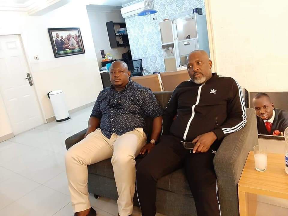 HonAzeruOpara's tweet image. Today, I and other Honourable Members paid a visit to our colleague Hon. Enemi Alabo George to sympathize with him over the loss of his father.

We pray for strength and comfort for him and his family at this trying time.