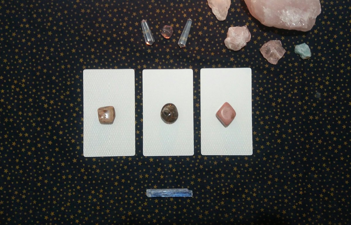 carlabraga___'s tweet photo. ✨ conselho semanal ✨

respire fundo, concentre-se e responda e/ou cite esse tweet escolhendo a carta que mais te atrai: 1) pedra da lua, 2) quartzo fumê, 3) rodonita. vamos ver o que a sabedoria dos animais tem a dizer pra ti essa semana 💕 https://t.co/3ATEYESPY2