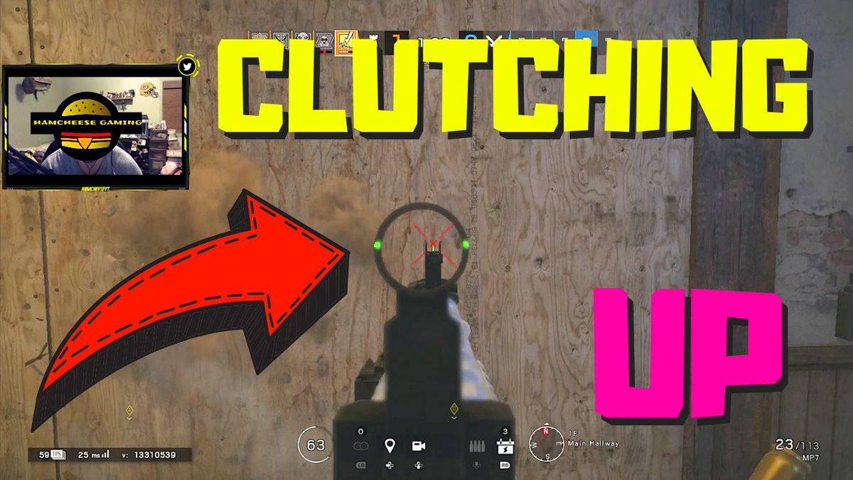 HamcheeseYT's tweet photo. 👉https://t.co/ToiuSHsrFO👈

MATCH POINT 2V5 CLUTCH RETAKE - Rainbow Six Siege : Ranked

🎮 @MillerTvGaming @SonicApollo98 @lilbug1994 @DwayneXFord @WilsonJmel @x_ORTIZ_x @peguesbennie 🎮 https://t.co/cTM5MFCYb7