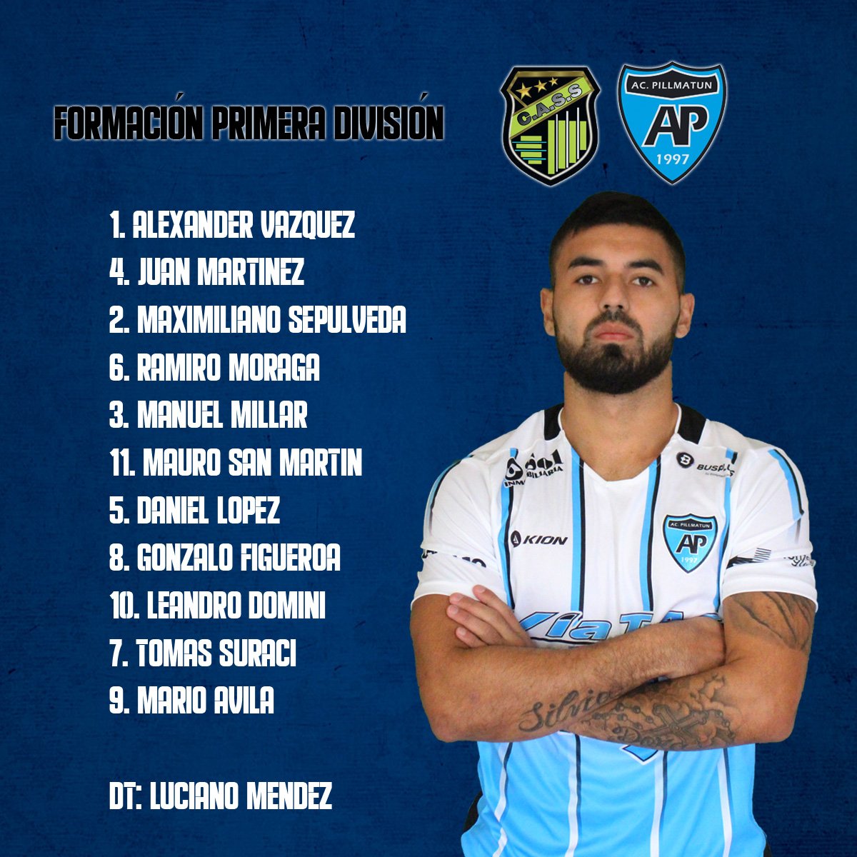 AcPillmatun's tweet photo. #PlantelSuperior - ⚽ ¡Comenzó el partido Vs. San Sebastián! 💪 .
#Fecha2 🏆 #LDC #VamosPillma https://t.co/Crdt2r6imr