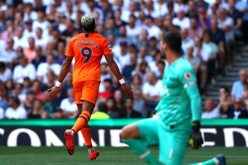visonfooty's tweet photo. #NUFC’s new number 9 the difference so far. (0-1) 

#TOTNEW https://t.co/NRExfJb75X