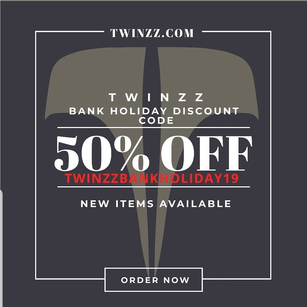 @twinzzcorp have #Sponsored me for a while now and are contiuously helping me to help others they currently have a 50% #discountcode which is TWINZZBANKHOLIDAY19 please check them out and redeem your #discount at checkout #makingadiffere #AllLivesMatter please #share & #retweet