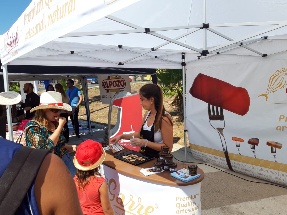 GarreVentas's tweet photo. #Salazones Garre en el food track de #Carrefour de la #Vuelta2019 de #España en #Torrevieja, con el #garum de la región de #Murcia https://t.co/KQK4ouKhOk