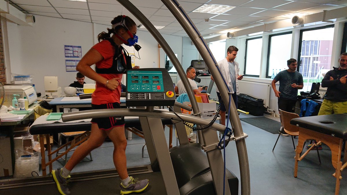 GiorgioVaresco's tweet image. #UTMB week is here and we started the pre-tests in Chamonix. The aim is to evaluate sex-differences in fatigue and the interaction between running distance x sex. Considered that our team is running tons of tests, we have various research questions, so follow @chaire_ActiFS #libm