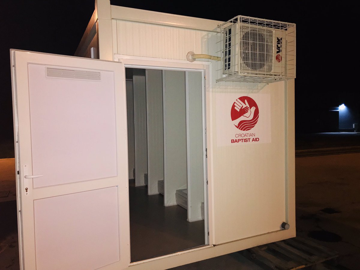 Croatian Baptist Aid (CBAid) in cooperation with the International Organization for Migration (IOM) has successfully launched the WASH project aimed to improve the living conditions of refugees and migrants living in Bihać. Read more: cbaid.org/en/news-eng/16…