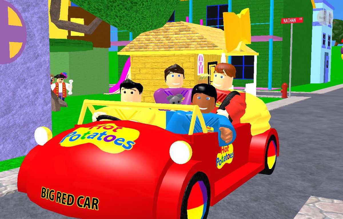 Hot Potatoes At Hotpotatoesband Twitter - the wiggles big red car through the years roblox