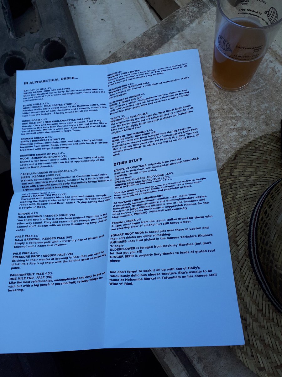 Megfdavies's tweet photo. Enjoyable little beerfest at Walthamstow Pumphouse Museum. @HowlingHops Kiwi sour and @SirenCraftBrew Castilian Lemon Cheesecake were the outstanding beers. Added bonus of @winenrind cacio e pepe toastie. https://t.co/Ak9r1rgih6
