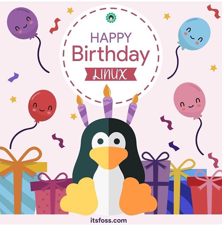 josueromba's tweet photo. 28 years back, a Finnish student sent an email about his side project. Thanks to its #ooensource nature, the side project has changed the course of technology 💪🐧 #HappyBirthdayLinux
#Linux #history #happybirthday #tech #tux #penguin #linuxlover #linuxfun #linuxgeek https://t.co/eRiNa4p3eT