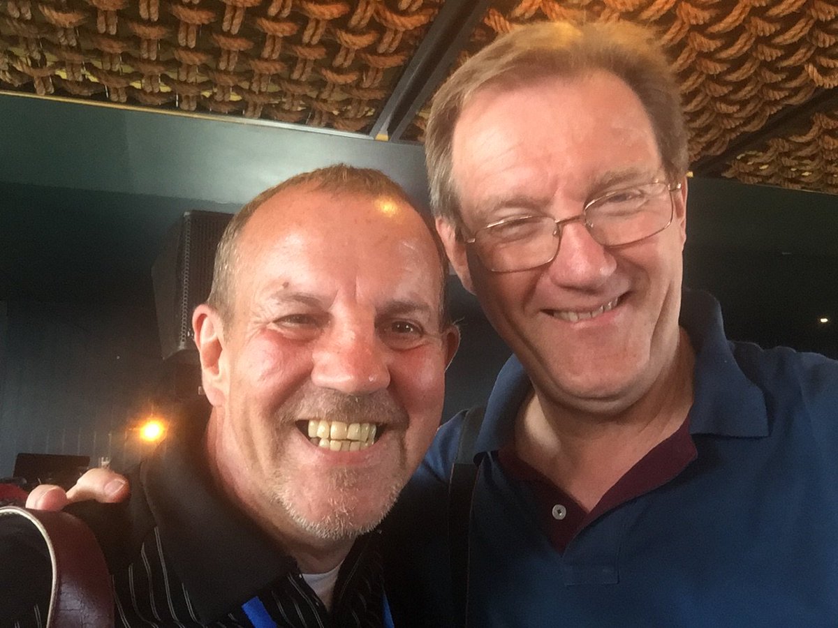 AndyWinterBN1's tweet photo. Thank you so much to Gary Shail (โSpiderโ in the film #Quadrophenia) for choosing @BHT_Sussex as the charity partner for his #Quad40 event on Brightonโs Palace Pier today. Here I am with Gary and with one of the other stars, Leslie Ash https://t.co/NVBrT0d6XJ