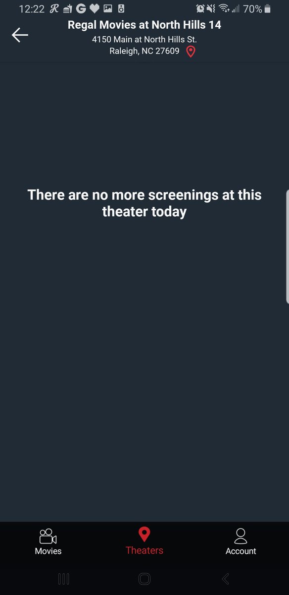 KimDiPiano's tweet photo. @MoviePass please get better chat support. I have tried reaching out for days since I can't select a movie at any theater. https://t.co/Ddid6LbwGi
