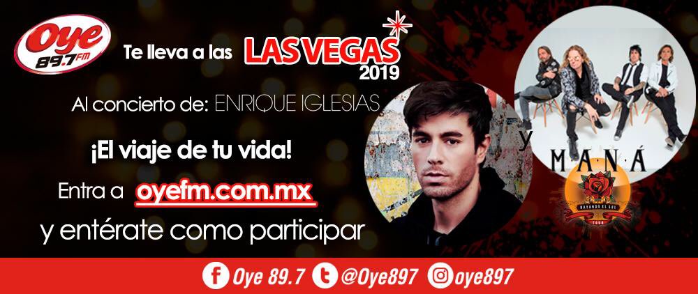 Oye897's tweet photo. Última semana para que te registres y ganes un viaje a #LasVegas‼️
🤩🎶🎶🎶🤩
https://t.co/kVixr9PBC3… https://t.co/BSoUjoeQQP