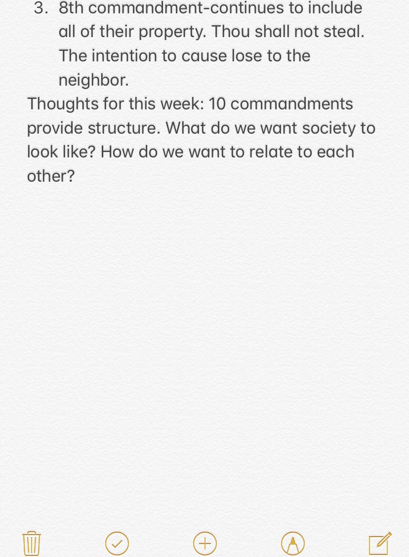 FUMCADA's tweet image. Sermon notes from Lead Pastor @revbmat! Have a great week!