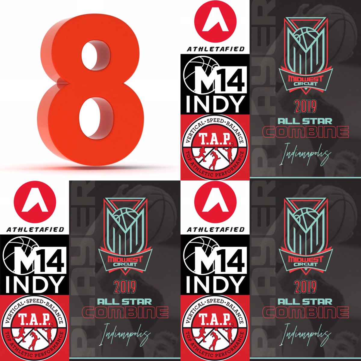 8 days left to register for the Midwest Circuit All Star Combine.  One promise....REAL WORK. Real players register now.  Grind before shine.  #theplayersbrand