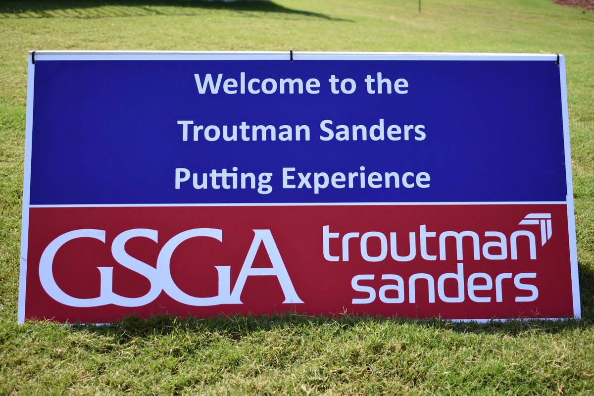 The final day of the Troutman Sanders GSGA Putting Experience supported by the <a href="/PGATSS/">PGA TOUR Superstore</a> has started! Join the fun one last time behind the So Cool Zone! 😬💪⛳️ @playofffinale