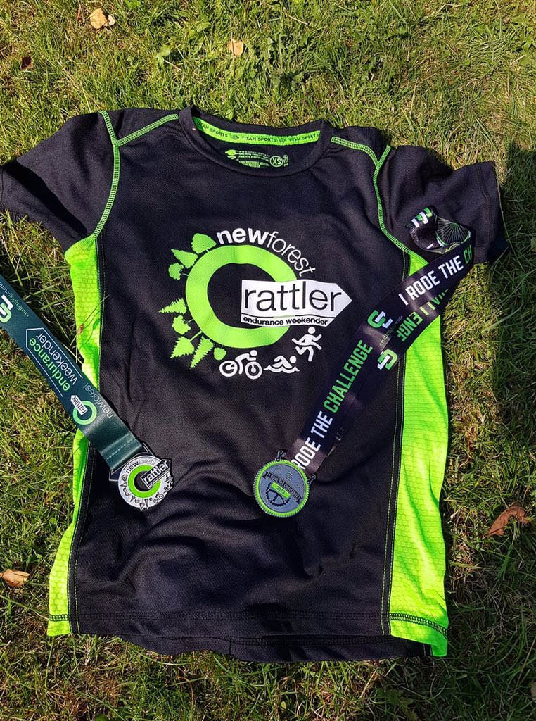 MelanieGraham5's tweet photo. Well that was a tough little weekend, 85 miles on the bike in 36 degrees yesterday and today a 7 mile run, it should’ve been a Half Marathon but it was way too hot #newforestrattlerenduranceweekender #hothothot #cyclingandrunning https://t.co/YuSoFZlfNX