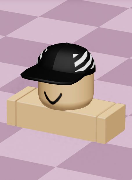 Rdite On Twitter Black Striped Cap Roblox Robloxdev Robloxugc - blue baseball cap roblox