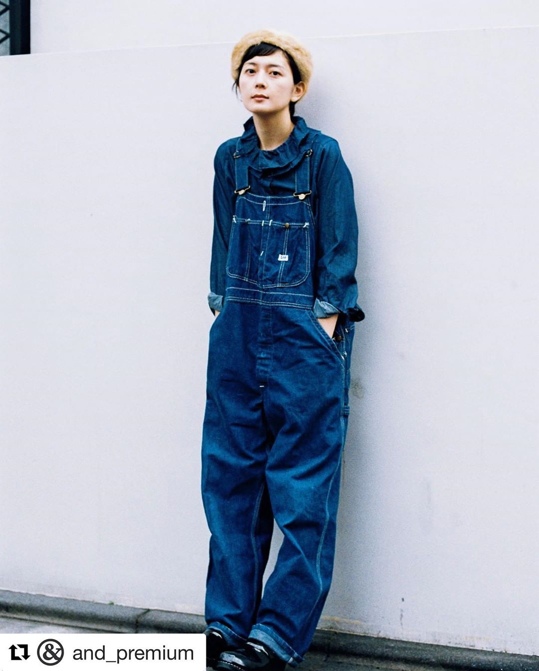 ⭐️超可愛い BUNON ガディコットンチェックつなぎ　完売品！　菊池亜希子 jicca 菊池亜希子 オーバーオール moi モイ