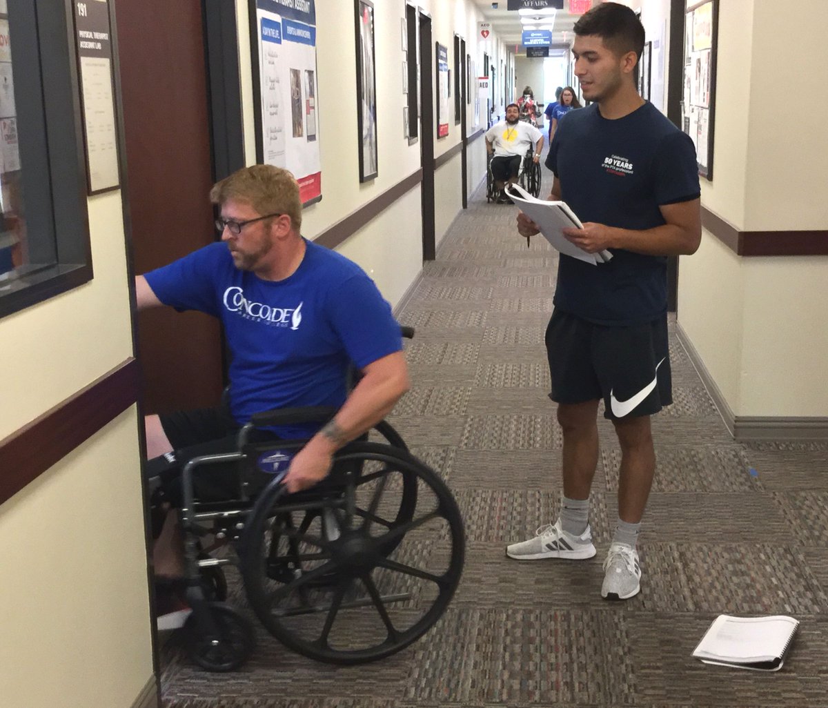 ConcordeCareer's tweet image. Learning about #CommunityReintegration from both sides of the #PatientCare equation. That&apos;s #CareerTraining at #ConcordeSanAntonio! #SATX