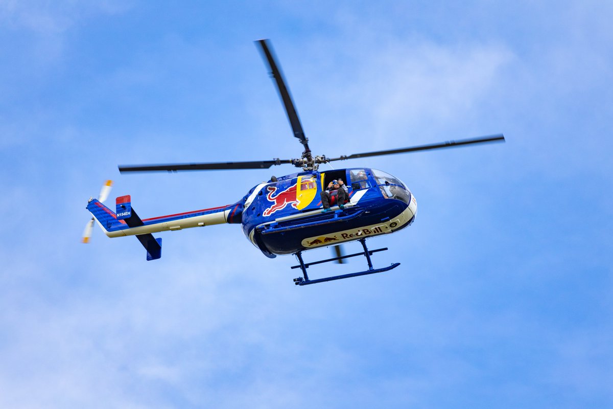 vertigodsm's tweet photo. Awesome performance yesterday from @RedBullAirForce at the #CentralIowaAirShow - I even caught that selfie before jumping from the helicopter! 

#Airshow #Iowa #Ankeny #IA #CatchDesMoines #Skydiving #DesMoines https://t.co/WV129cugO4