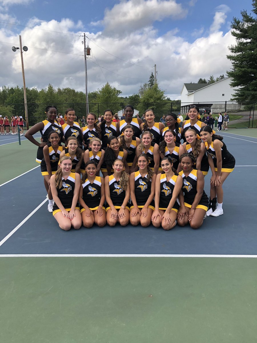 SBHSCheer's tweet photo. 4 days in the woods at @UCAupdates camp at Trails End was a success! We canβt wait to cheer on the Vikings & get ready for competition season! #2020vision #letsgoSB #jerryslittletown π€π https://t.co/Ta22DrQYEN