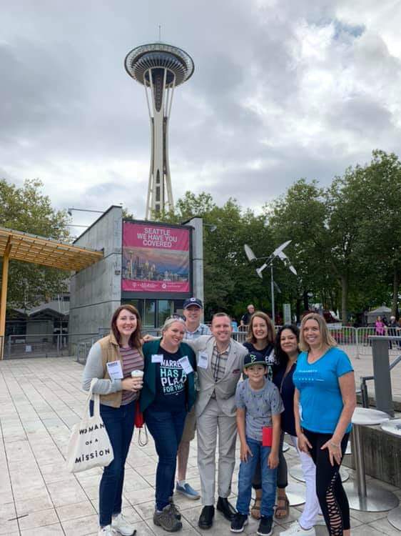 OrbiTrapped's tweet photo. Volunteers are ready for @ewarren!! #Warren2020 #SeattleForWarren #IveGotAPlanForThat https://t.co/vxNGWCLixa