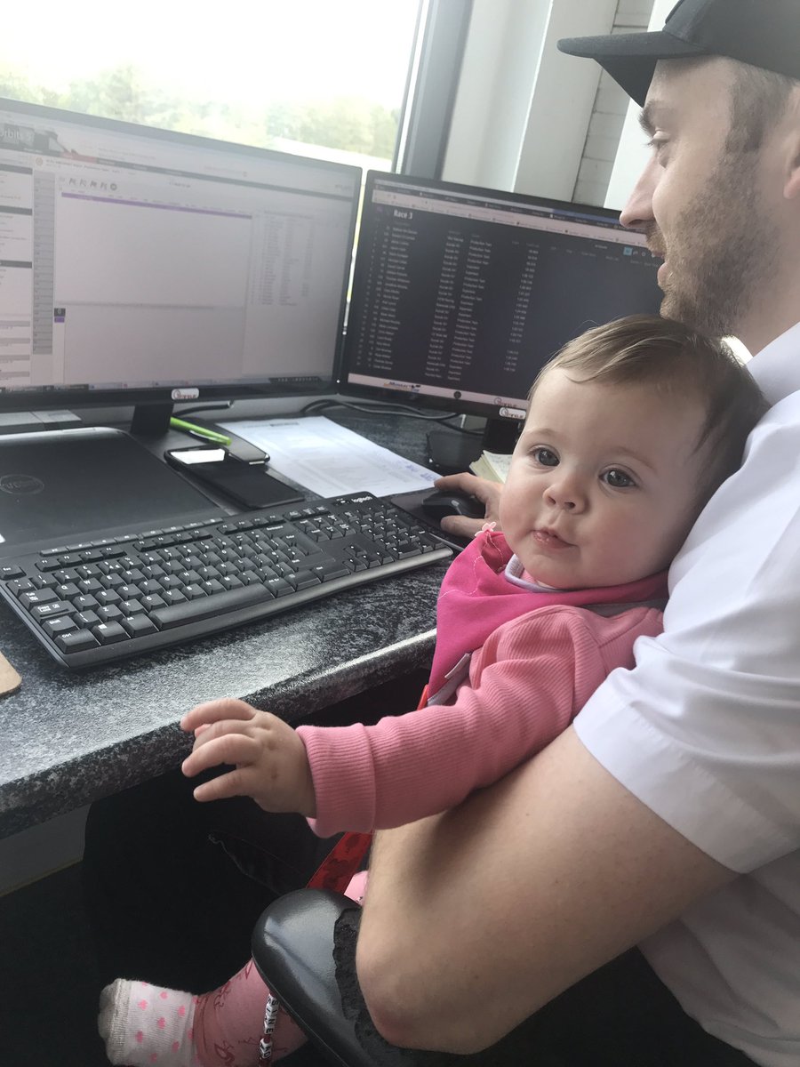 Rough couple of days for the little woman with being sick for the first time so today we went for a trip to <a href="/Mondello_Park/">Mondello Park</a> to see Daddy &amp; some motorbikes!