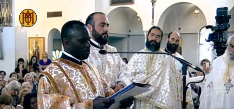 Orthodox_ug's tweet photo. Today during #Holyliturgy at the Church of Saint Fotios the great in Thessaloniki Greece, our dear brother Balinya George was ordained to a rank of a Deacon by Archbishop Athimos of #Thessaloniki and Archbishop Stefanos of #Kavala. Glory be to God! #liveorthodoxy #ordination https://t.co/A2Sc3zuKab