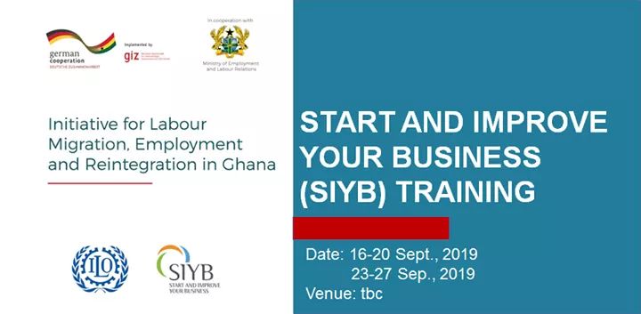 minaokuru's tweet image. Mark the date in your calendar.  Venue to be communicated soon.  #Migration #ReintegrationSupport #SIYB @giz_ghana
