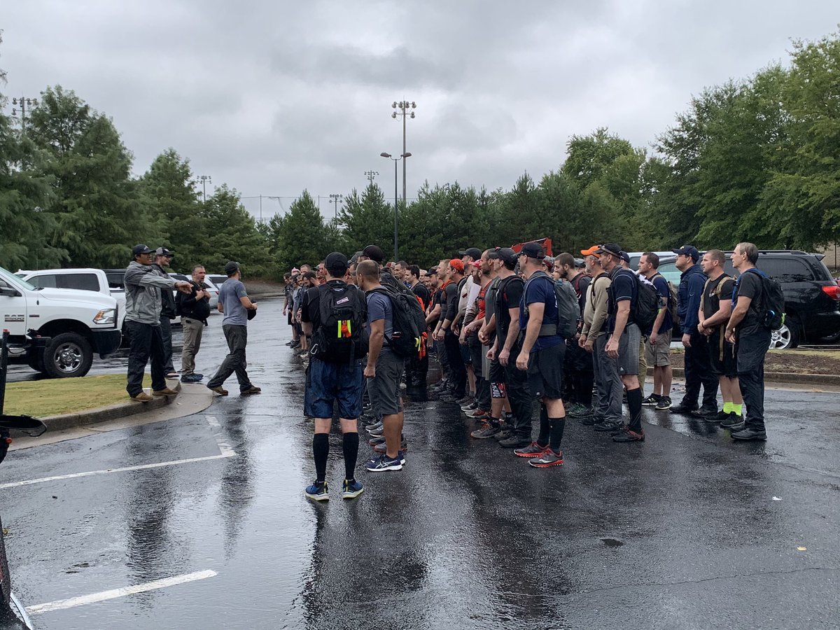 94 F3 PAX completed the 14+ hour F3 GrowRuck last night. Great job men!!