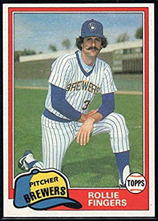 Happy Birthday to Rollie Fingers. His 1981 Topps Traded card is one of my favorites.  