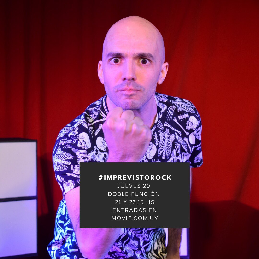 🎸El jueves metemos doblete🎸

🤘🏻Imprevisto Rock se despide éste jueves 21 y 23:15 hs🤘🏻
⚠️Entradas en movie.com.uy⚠️