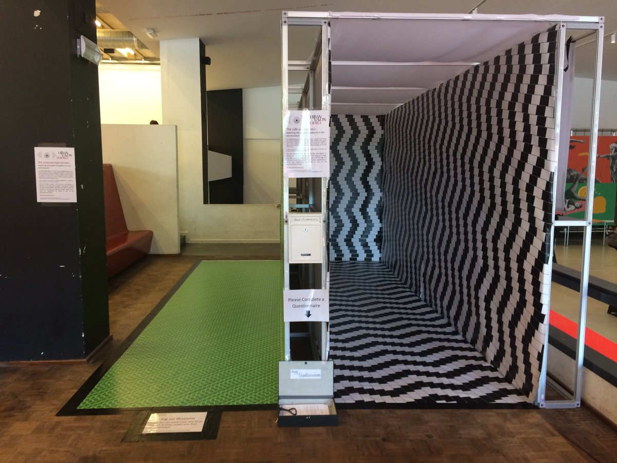 UrbanVisionUoB's tweet photo. Come to play with our illusion corridor at ECVP 2019 (location: Alma 2; behind registration desk) #ECVP2019 #visualillusion #urbanvisionscience https://t.co/knkCsUq1jl