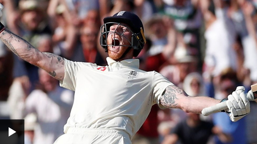 BBCSport's tweet photo. Ben Stokes was the hero as England won the third Ashes Test.

We may never see anything like it again.

Luckily, you can watch THAT moment again

🎥 https://t.co/Bfmy84Bxnu

#bbccricket https://t.co/jwSuOb0ZDf