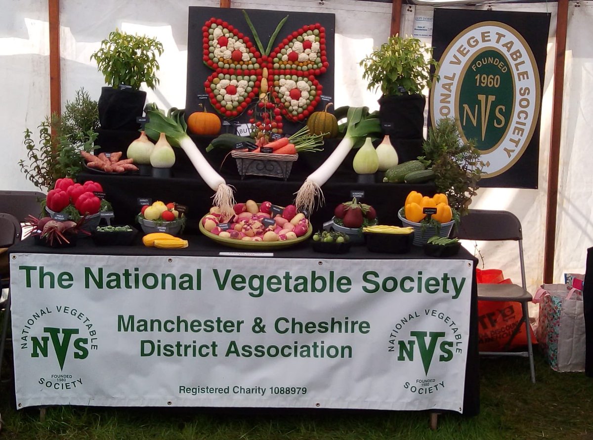 mancheshsnvs's tweet photo. We won Gold yesterday @PoyntonShow for our stand. It was a really enjoyable day. @NatVegetableSoc @medwynsofangles Well done to everyone involved and thank you for your hard work. https://t.co/YGHMNN4FxW