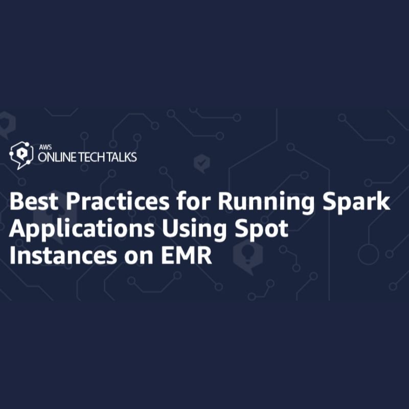 awscloud's tweet photo. Ran Sheinberg, AWS Specialist Solutions Architect, shares key EC2 Spot Instances concepts & common usage patterns for maximum scale & cost optimization for big data workloads & more best practices.
https://t.co/T0hJhy9GLW https://t.co/5SW2gde7Nl