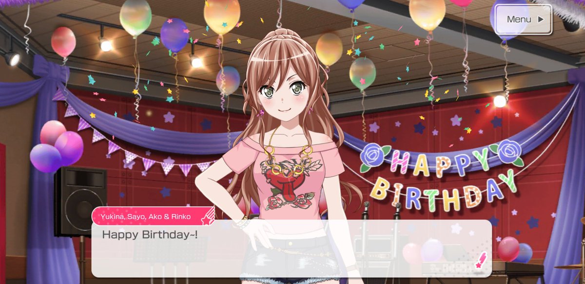 ThomasCourtland's tweet photo. Ok #BanGDream that was freaking adorable. Opened the game 2day and the 1st that pops up, unprompted, are the girls singing happy birthday to Lisa
#Adorbs #InstantSmiles https://t.co/28q0ks64AW