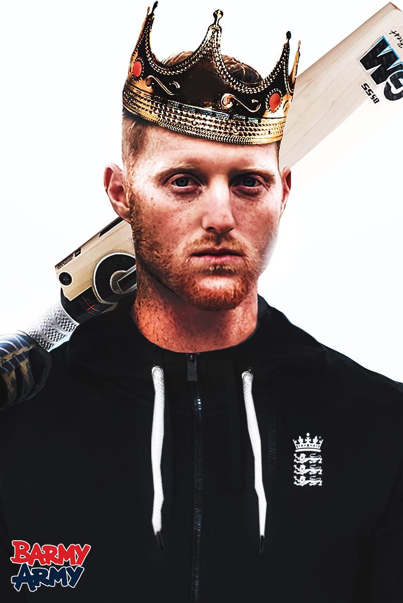 TheBarmyArmy's tweet image. - The catch against SA
- 82 v Sri Lanka
- 89 v Australia
- 79 v India
- 84* in the CWC Final
- 15 off the Super Over 
- 50 at Edgbaston
- 100 at Lord's
- 135* at Headingley 

Arise, Sir Ben Stokes 👑