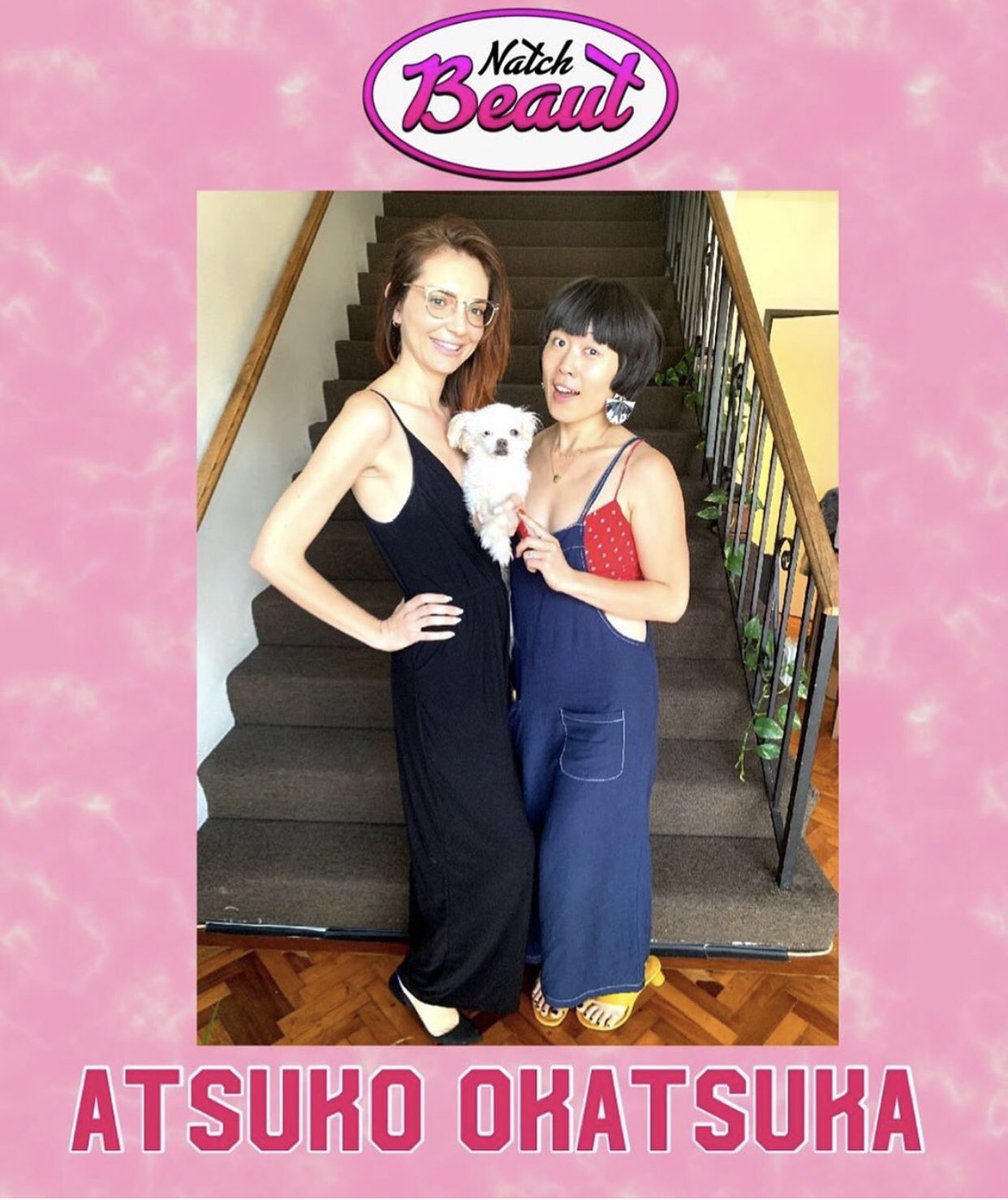 AtsukoComedy's tweet photo. So fun being on #NatchBeaut w/ @Jackie_Michele where we talked THE PATTERN & how much it freaked us out (well, mostly Jackie 😂)
Listen wherever u get your podcasts! https://t.co/MEisdsIl91