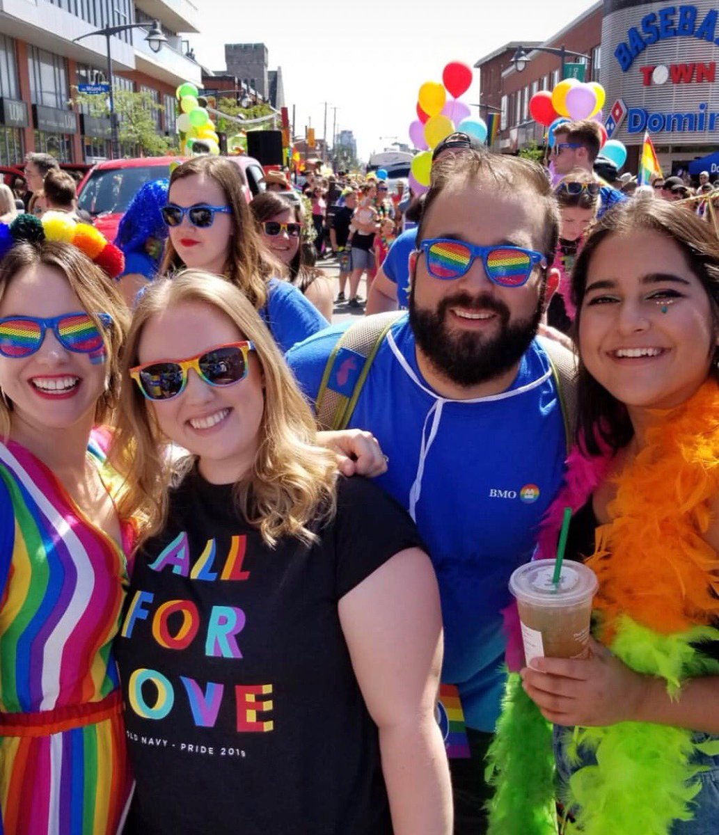 kristinawibe's tweet photo. Congratulations to the Ottawa PRIDE Committee ⁦@AbbieSizer⁩ ⁦@kendrammaxine⁩ ⁦@JohnMRozon⁩ ⁦@arpitadar⁩ #proudtoworkatbmo #bmopride https://t.co/xT6j6YwxmH