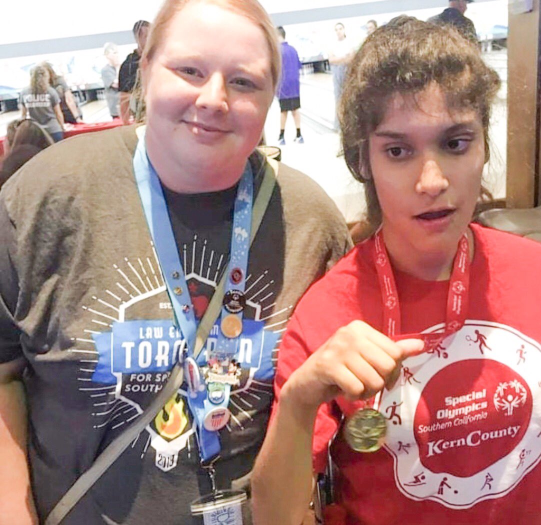 SOSoCal's tweet photo. Great day at the #SOSCBowling Championship yesterday. Check out these medal winners from Kern County! Congrats to all the #SOSCAthletes who competed and thanks to all the families, fans and volunteers who made it possible!
#WeAreSOSC #Bowling https://t.co/gHpV6Ecj3x