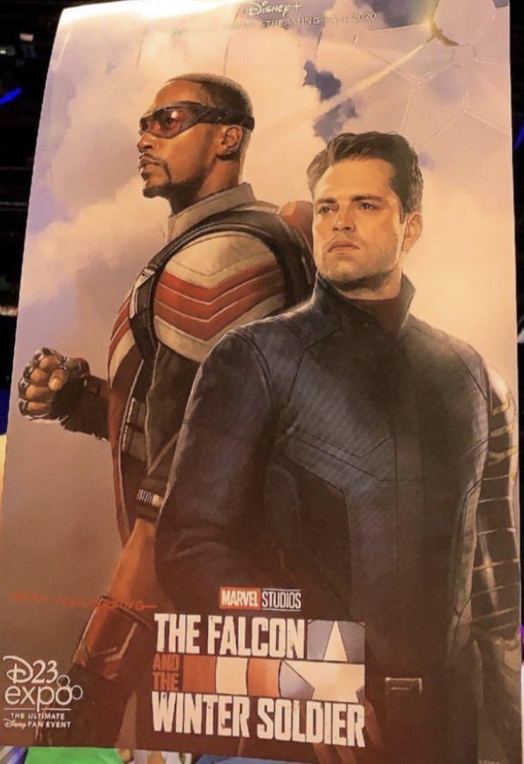 BRMarvelNews's tweet photo. 🚨Primeiro poster de THE FALCON AND THE WINTER SOLDIER https://t.co/nvgojRNT2y