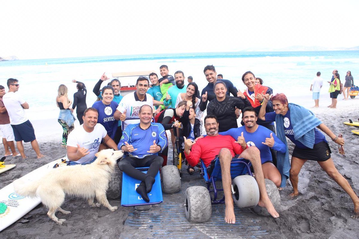 felipebornierrj's tweet photo. Ontem, no Cabo Frio Surf Pro, teve Campeonato de Surf Adaptado, dividido em 2 categorias: Open (sem auxílio) e Assist (com auxílio). É bom demais ver o público PCD sendo incluído nos esportes, recebendo a devida atenção.

#CaboFrio #SurfPro #AdaptSurf #Inclusão #Esporte #GovRJ https://t.co/0VN363C1Uf