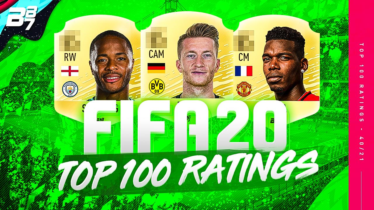 bateson87 on Twitter: "FIFA 20 | TOP 100 BEST RATING PREDICTION! | 40-21 https://t.co/3MpZwoPx44 https://t.co/9M9rNasRiW" / Twitter