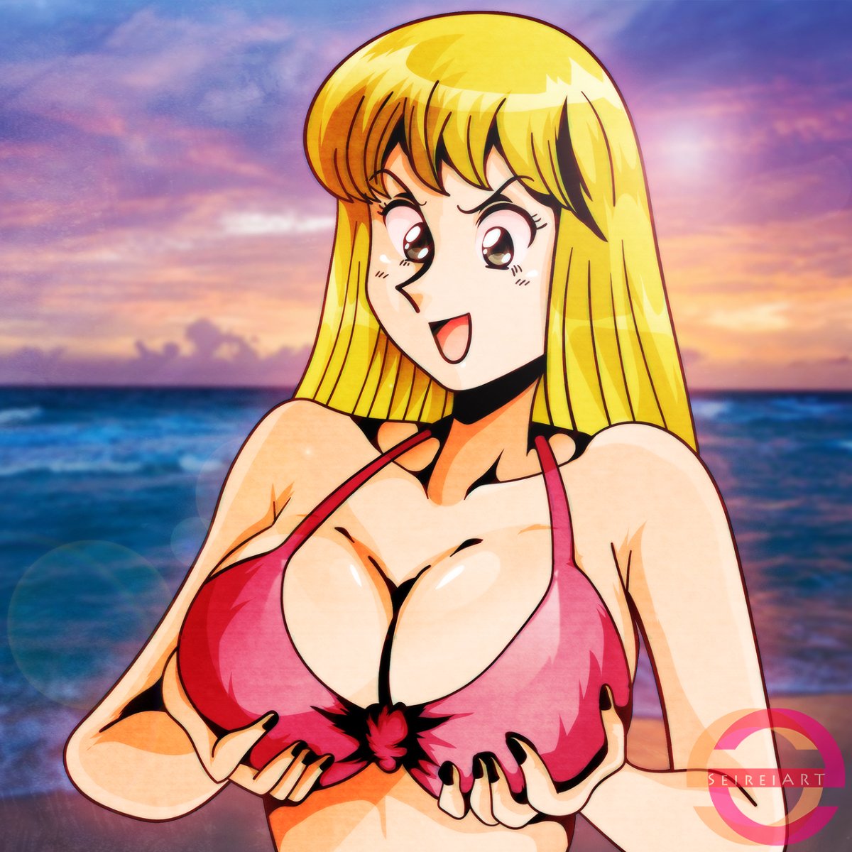 こち亀 秋本麗子 水着  / X