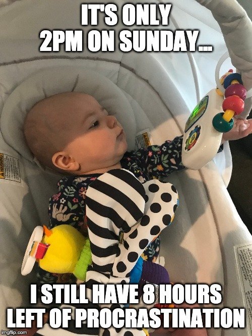 jeitzen24's tweet photo. Kennedy wanted to remind my #APStats students about their test tomorrow.  Which student are you?! https://t.co/cEqnx3lVl1
