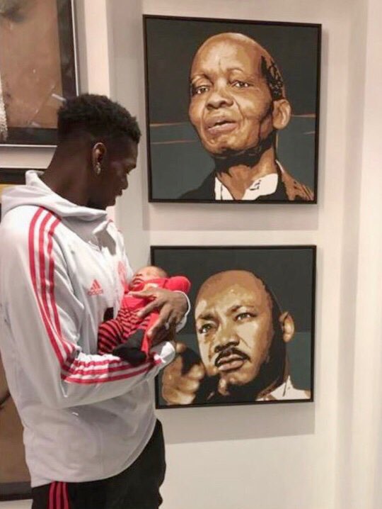 MUnitedEs's tweet photo. Paul Pogba: “Mis antepasados y mis padres sufrieron para que mi generación fuera libre hoy, para trabajar, tomar el autobús, jugar al fútbol. Los insultos racistas son ignorancia y solo pueden hacerme más fuerte y motivarme para luchar por la próxima generación” https://t.co/2p0HkL1vyX