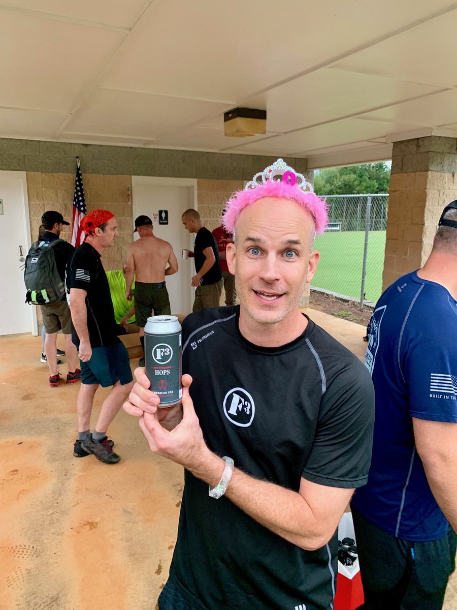 Looks like ⁦<a href="/beer_f3/">F3 Beer</a>⁩ held a place of prominence during this weekend’s ⁦@F3GrowRuck⁩ #growruck15 And why shouldn’t it? They go together like peas and carrots ⁦<a href="/F3Cherokee1/">F3 Cherokee</a>⁩